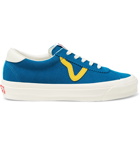 Vans - UA OG Epoch LX Leather-Trimmed Suede Sneakers - Blue