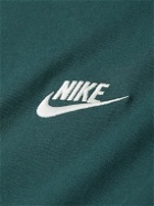 Nike - NSW Logo-Embroidered Cotton-Jersey T-Shirt - Green