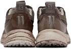 11 by Boris Bidjan Saberi Grey Salomon Edition Bamba 2 Low Sneakers