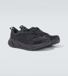 Hoka One One Clifton L suede sneakers