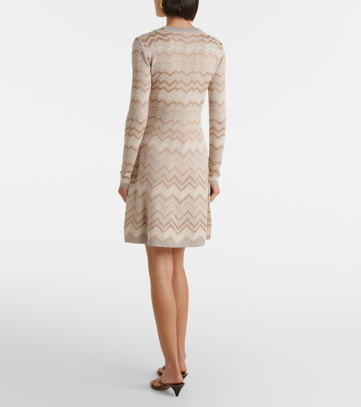 Missoni Zigzag knitted minidress