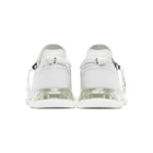 Givenchy White and Silver Spectre Low Runner Sneakers