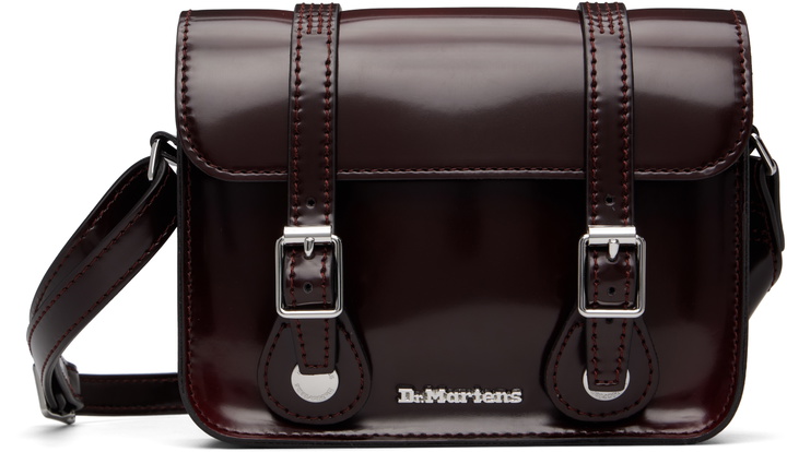 Photo: Dr. Martens Burgundy 7 Inch Vegan Crossbody Bag