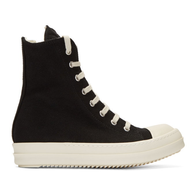 Rick owens clearance canvas sneakers