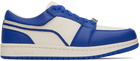 CALVINLUO Blue Square Toe Sneakers