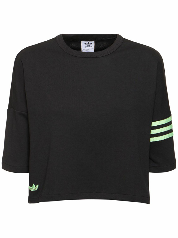 Photo: ADIDAS ORIGINALS 3 Stripes Crop T-shirt