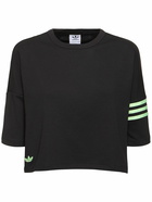 ADIDAS ORIGINALS 3 Stripes Crop T-shirt