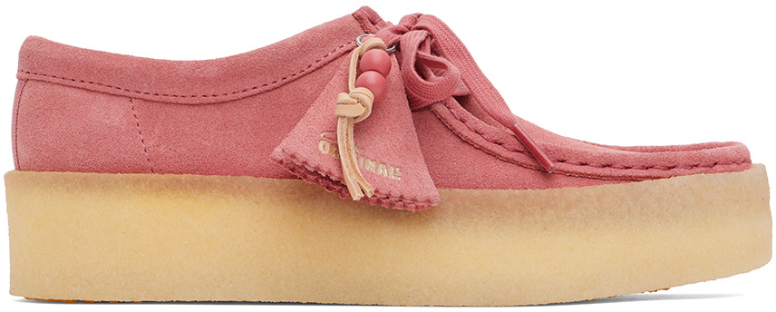 Clarks Originals Pink Wallabee Cup Derbys Clarks Originals