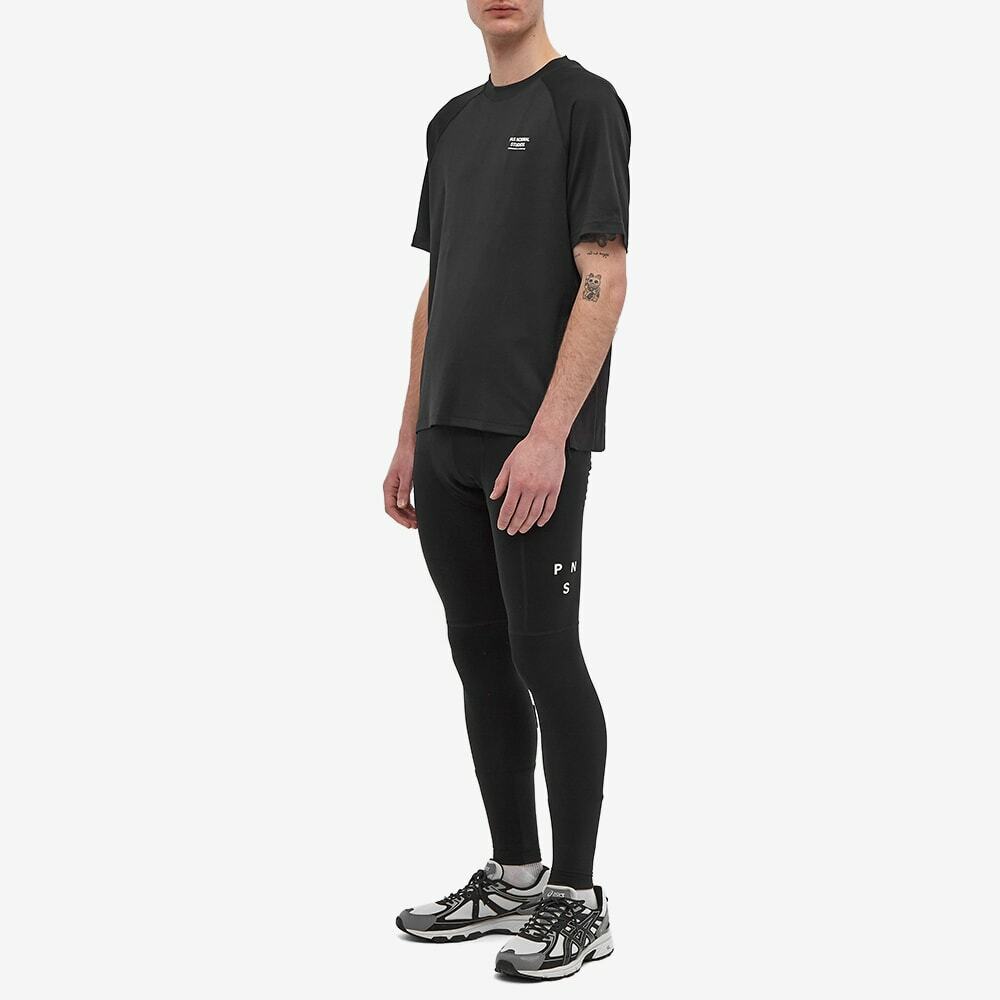 Pas Normal Studios Men's Escapism Technical T-Shirt in Black Pas