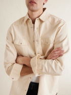 Mr P. - Western Denim Shirt - Neutrals