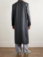AMI PARIS - Wool-Twill Coat - Gray