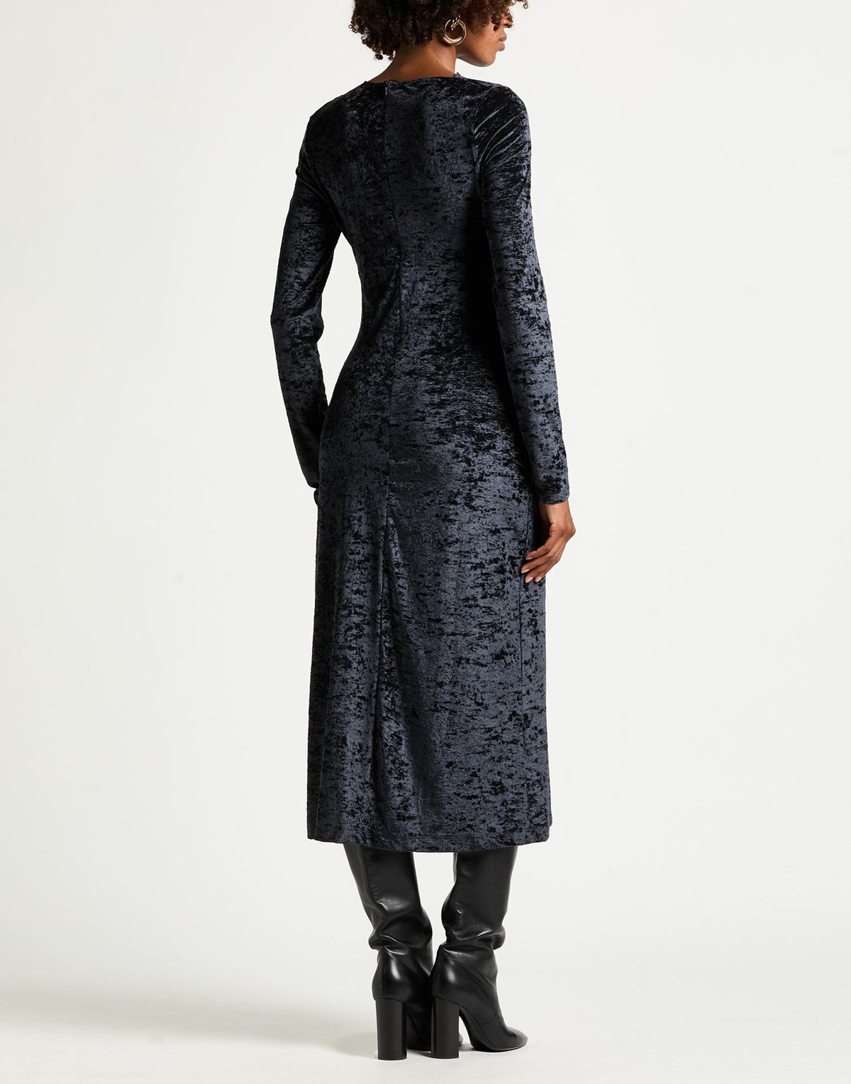 Vaillant Womens Midi dress in Black