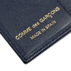 Comme des Garçons SA6400 Classic Wallet in Navy