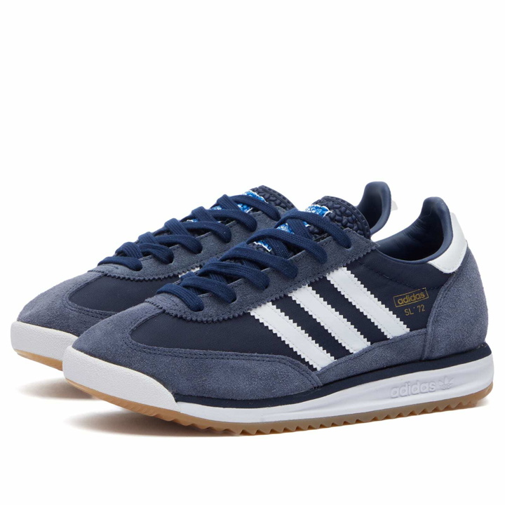 Photo: Adidas Sl 72 Rs in Night Indigo/White/Shadow Navy