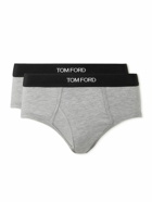 TOM FORD - Two-Pack Stretch-Cotton and Modal-Blend Briefs - Unknown