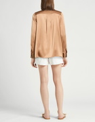 Roberto Collina Womens Shirt in Camel