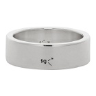 Le Gramme Silver Polished Le 9 Grammes Ribbon Ring