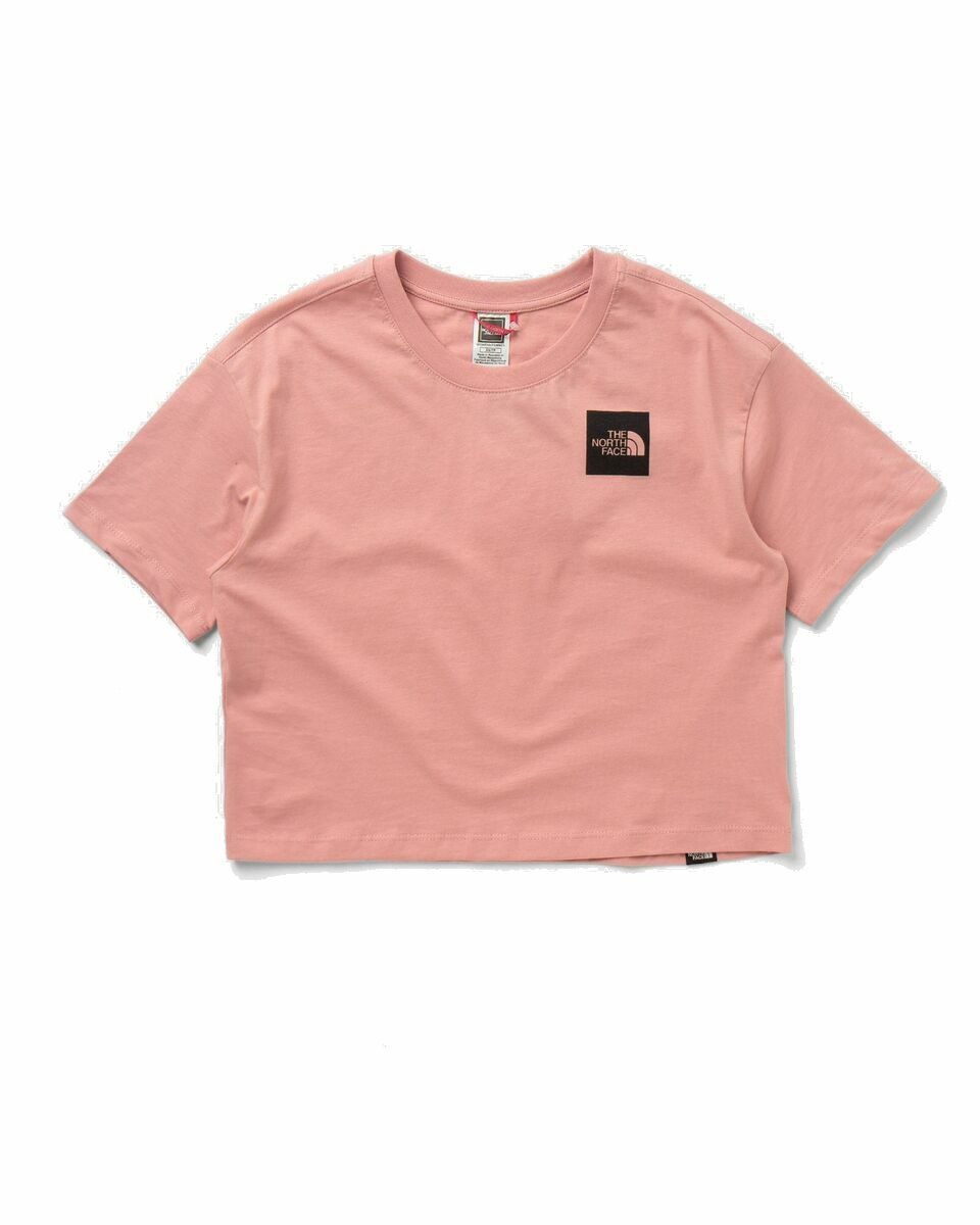 Photo: The North Face Wmns Cropped Fine Tee Pink - Womens - Shortsleeves