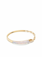 Stephen Webster 18K Yellow Gold Slimline Shard Linked Diamond Bracelet
