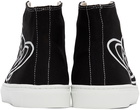 Vivienne Westwood Black Plimsoll High Sneakers