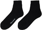 Undercover Black Ankle-High Socks