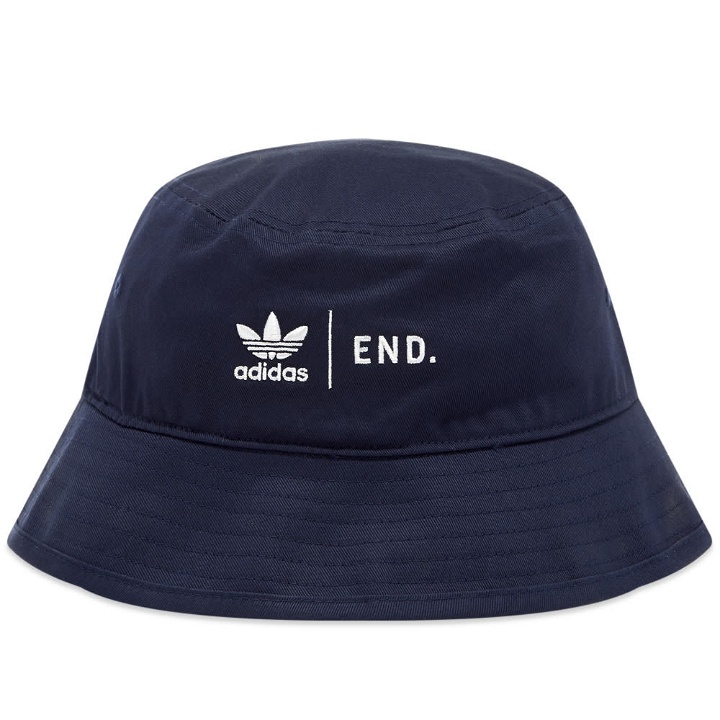Photo: END. x Adidas 'Three Bridges' Bucket Hat