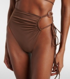 Magda Butrym Ruched bikini bottoms