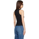 Givenchy Black Slim Fit 'Givenchy Paris' Tank Top