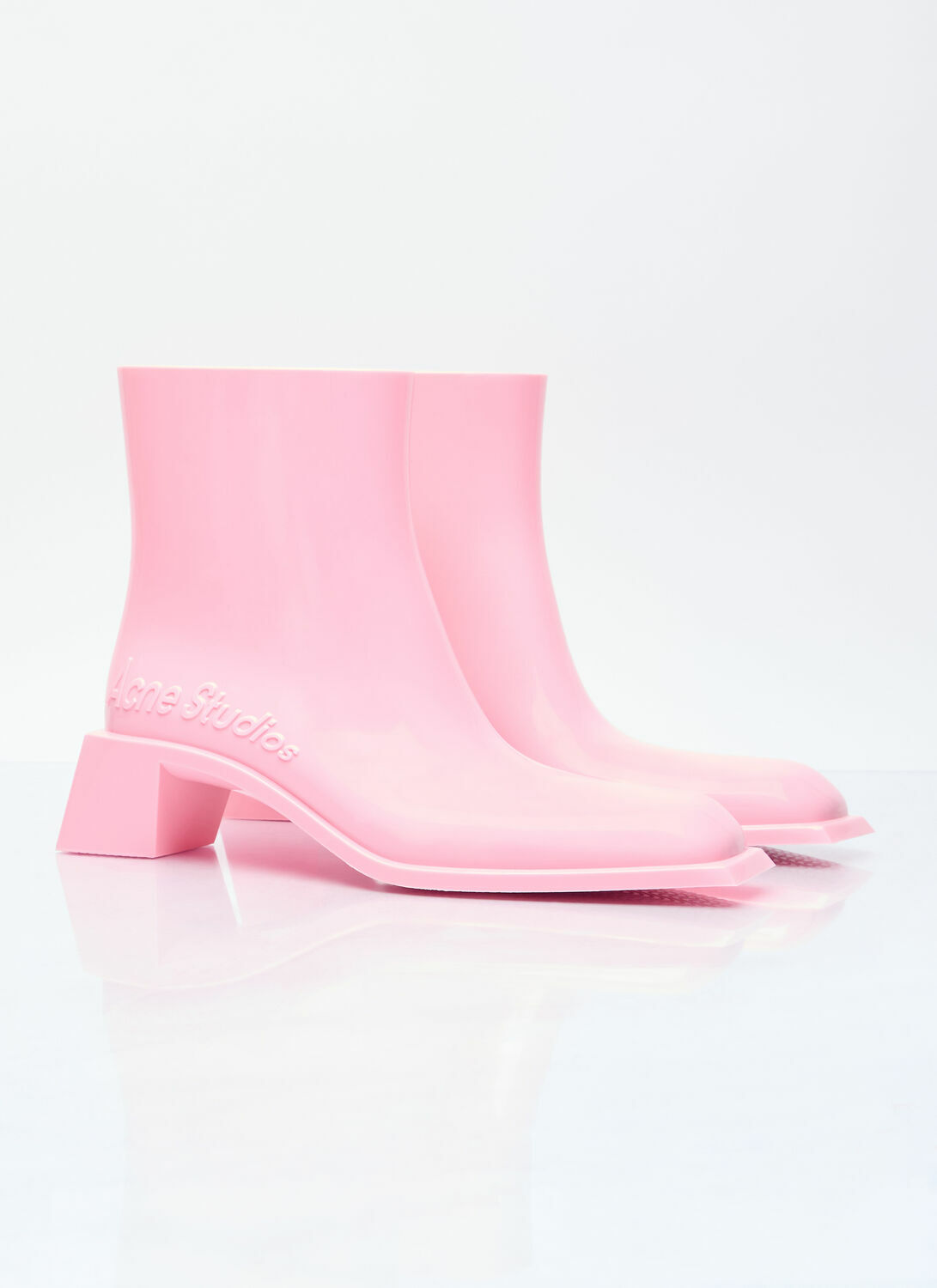 Acne Studios Rubber Ankle Boots