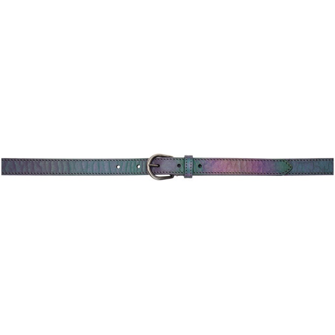 Photo: Lanvin Multicolor Iridescent Belt