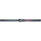 Lanvin Multicolor Iridescent Belt