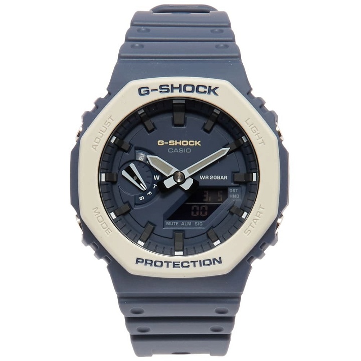 Photo: G-Shock Men's Casio GA-2100 New Carbon Watch in Navy