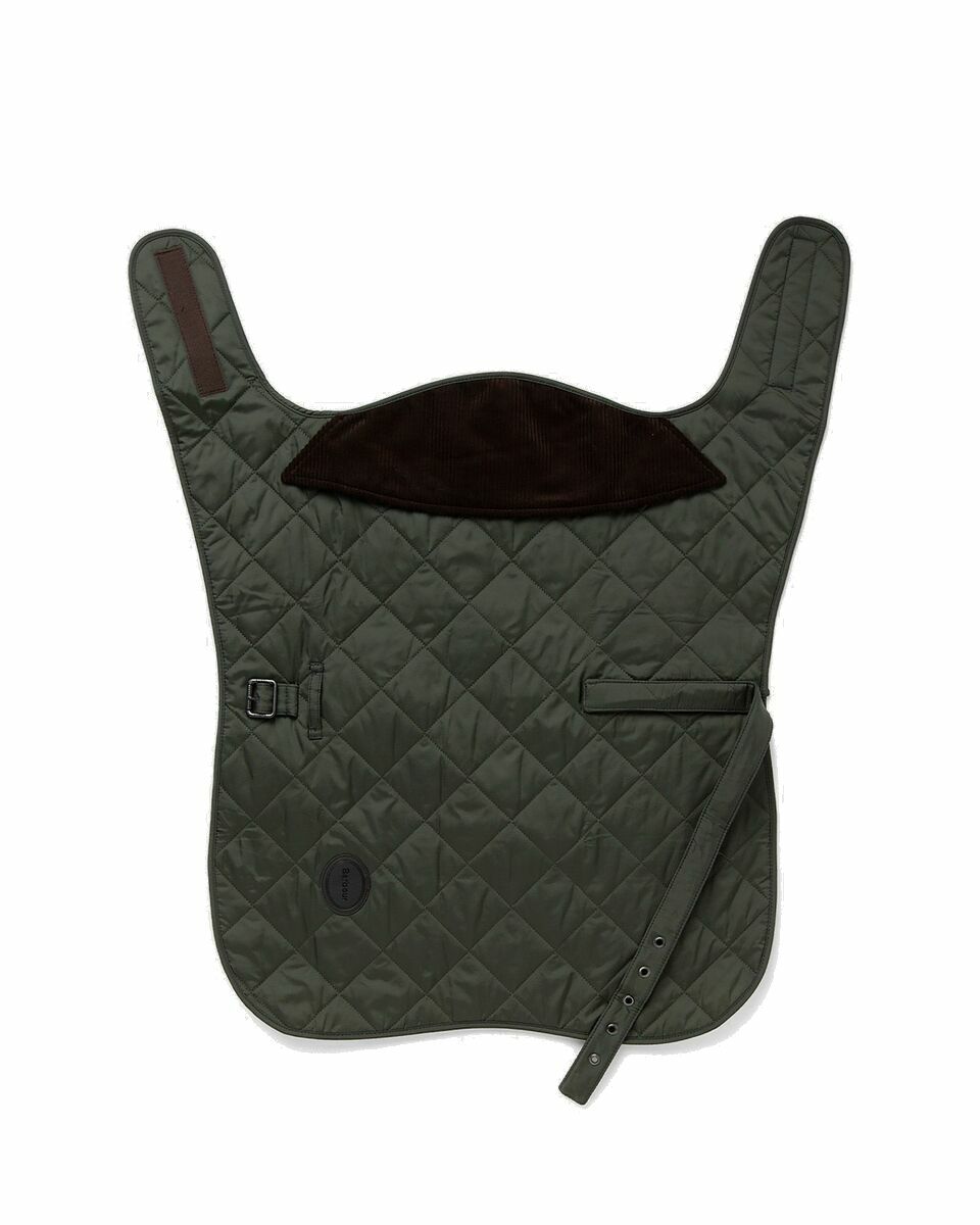 Photo: Barbour Quilted Dog Coat Green - Mens - Cool Stuff