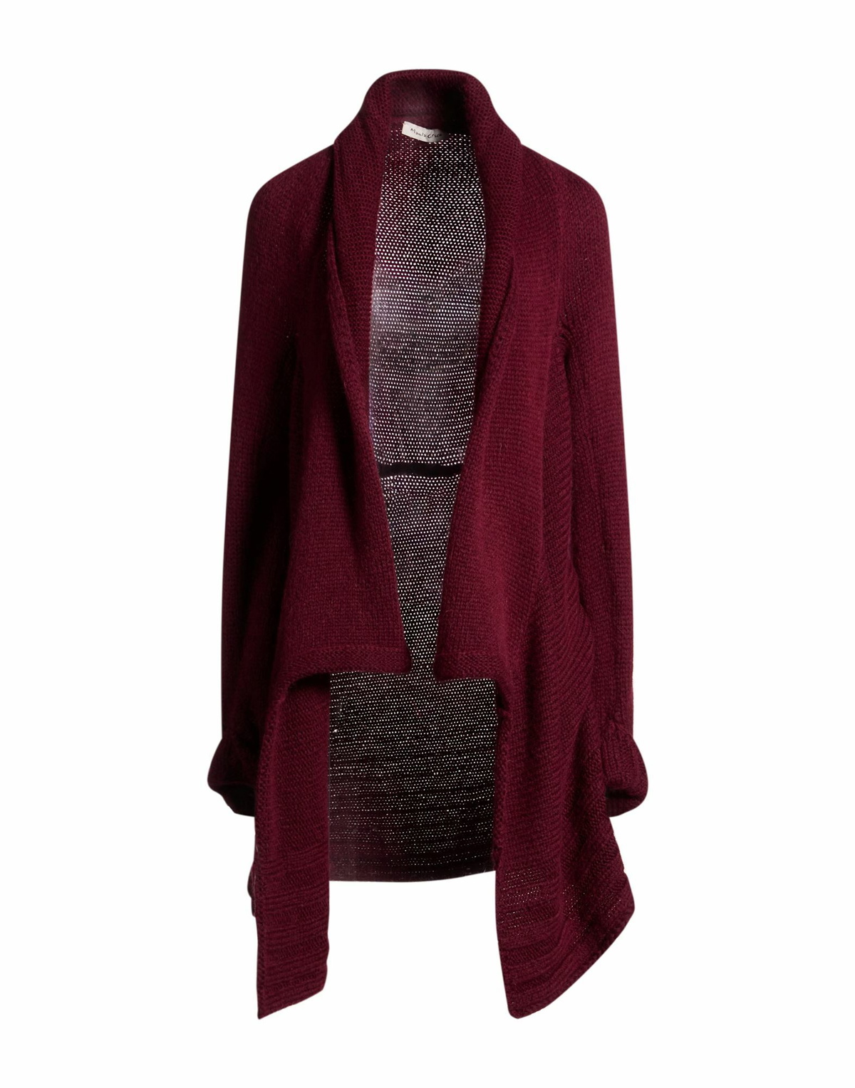 Manila Grace Womens Cardigan Burgundy