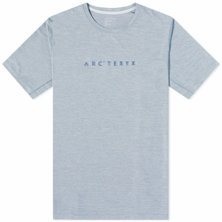 Photo: Arc'teryx Men's Cormac Arc'Word T-Shirt in Lucent