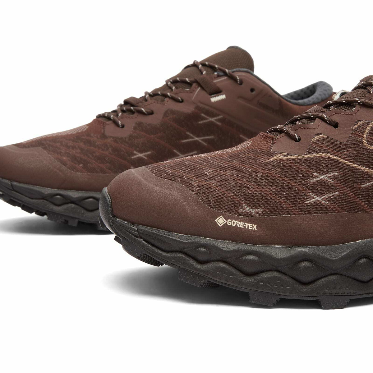 Mizuno WAVE MUJIN LS GTX Sneaker in Mole/Chicory Coffee/Tortoise Shell