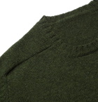 Anderson & Sheppard - Camoshita Shetland Wool Sweater - Green