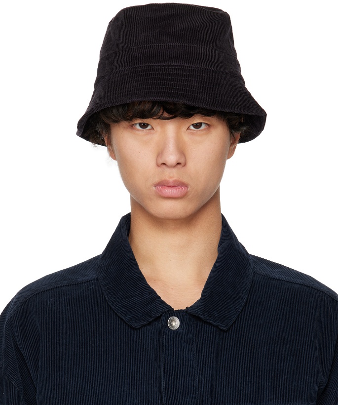 Photo: YMC Black Cotton Bucket Hat
