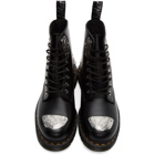 Dr. Martens Black King Nerd Edition 1460 Boots