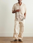 MANAAKI - Stormy Waters Camp-Collar Printed Lyocell-Twill Shirt - Neutrals