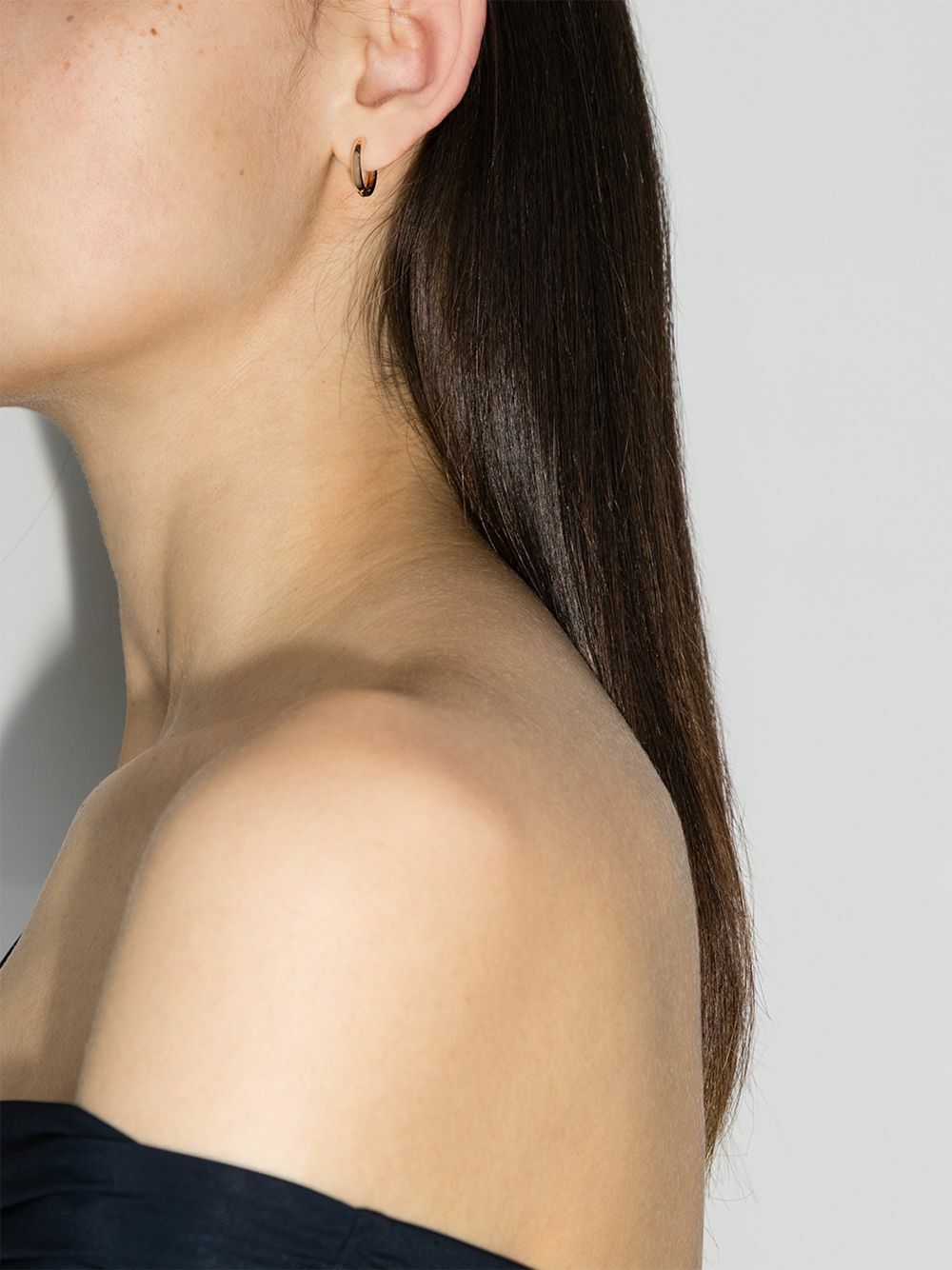 Adina Reyter 14K Yellow Gold Tube Hoop Earrings