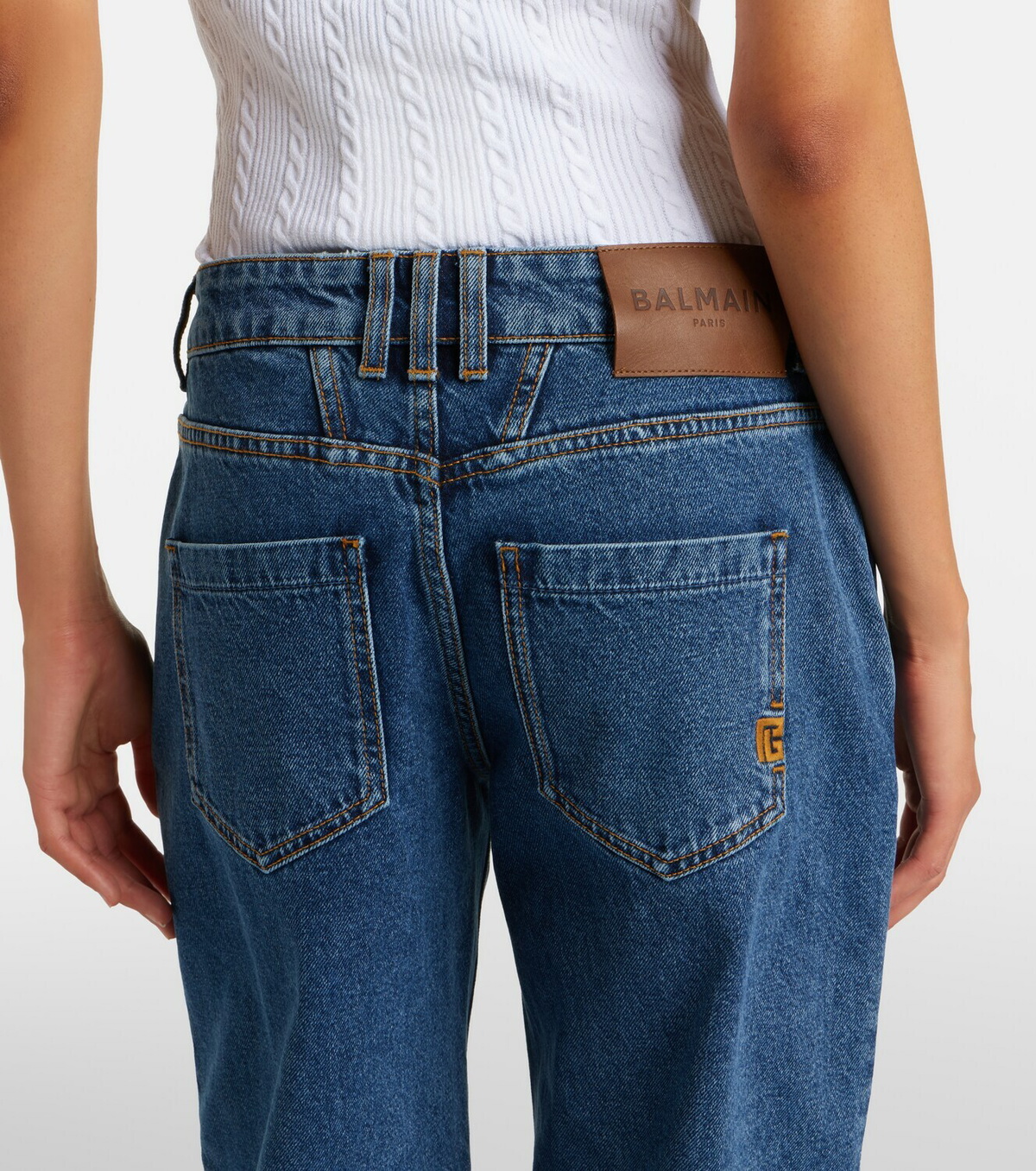 Balmain Wide-leg jeans
