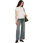 MM6 Maison Margiela Off-White Mannequin-Print Cotton Jersey T-shirt