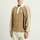Adidas Men's Wicons Polo in Cardboard/Black/Off White