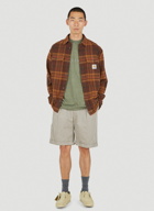 Wallace Checked Shirt in Brown