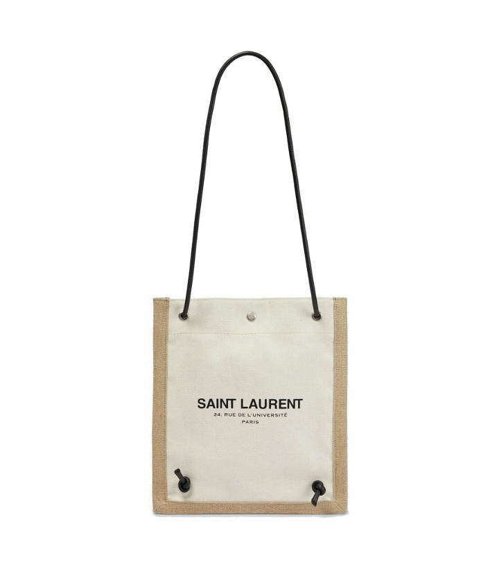 Photo: Saint Laurent - Universite canvas crossbody bag