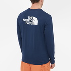 The North Face Men's Long Sleeve Easy T-Shirt in Summit Navy