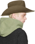 visvim Brown Vin Cowboy Hat