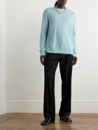 Jil Sander - Brushed Mohair-Blend Sweater - Blue