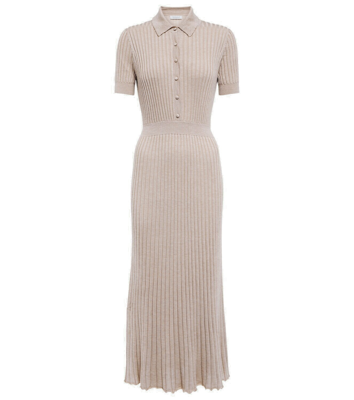 Gabriela Hearst - Amor silk and cashmere midi dress Gabriela Hearst